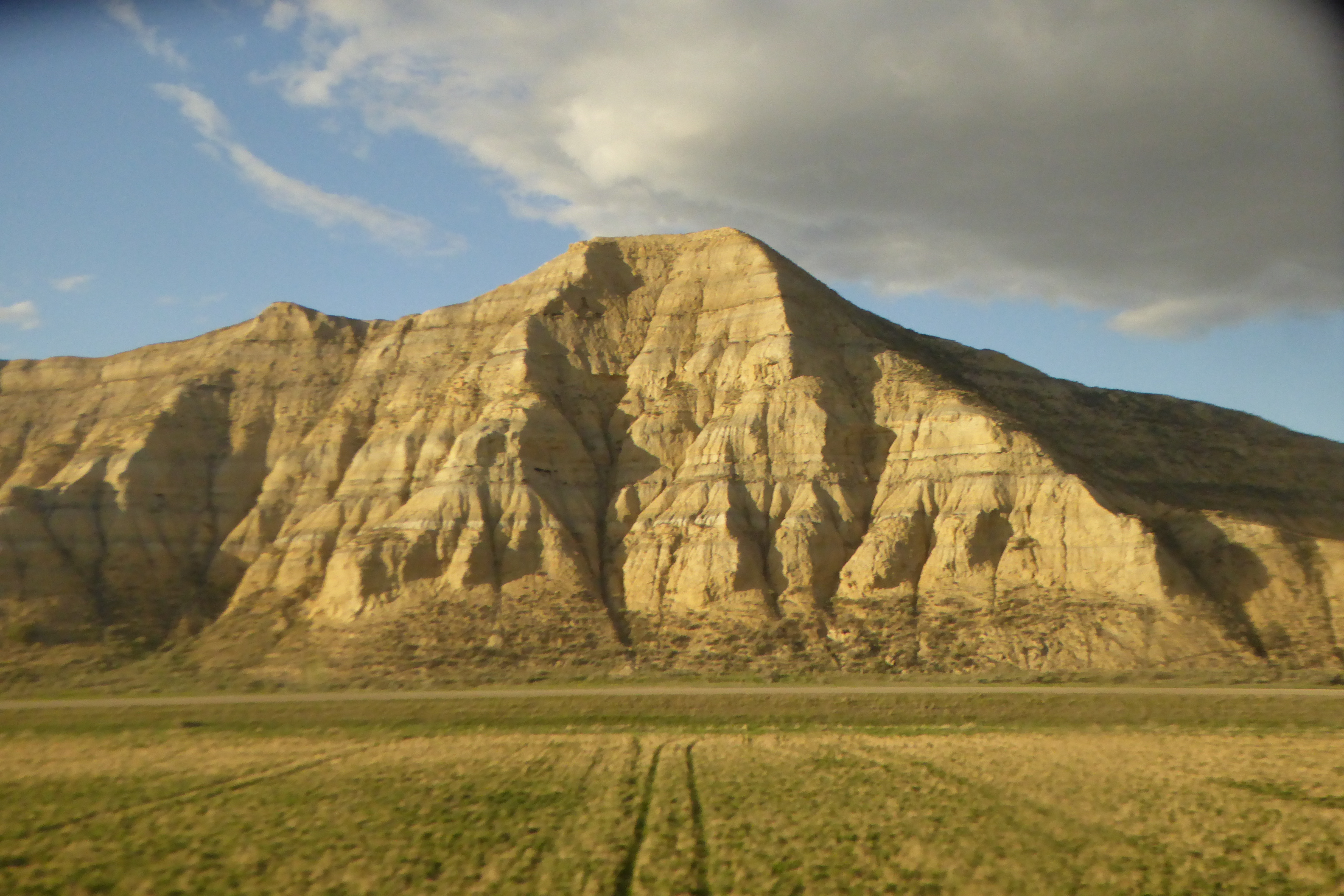 badland bluff