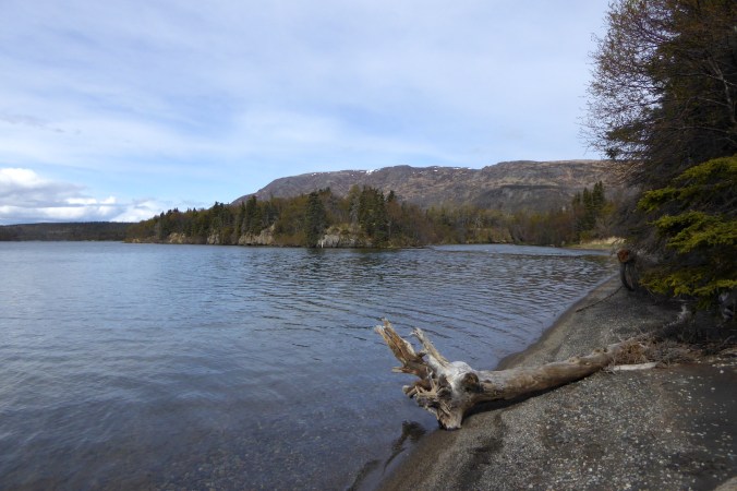 view of lake and mountain